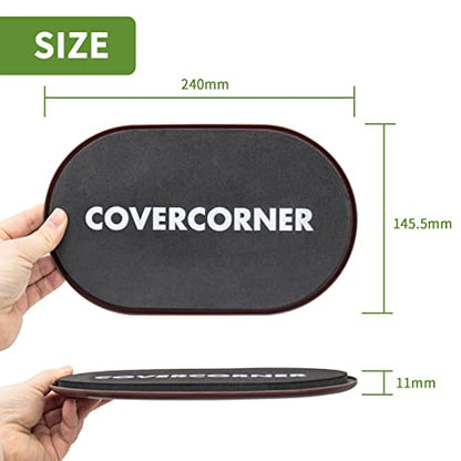 Furniture Sliders for Carpet 4 PCS - 9 1/2 inch Furniture Moving Slider Chair Legs Floors Protectors– Move Your Furniture Easy & Safely (for Carpet) Brown - size: 4 Pcs 9 1/2 Inch Brown