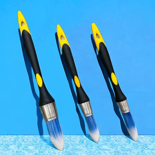 Trim Paint Brushes for Walls, Paint Brush Set, Trim Brushes for Painting, for Wall Touch Up Home Furniture