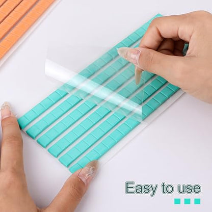 Feosky Adhesive Poster Sticky Tack Putty, Reusable and Removable Adhesive Putty, 120PCS, Mounting Putty for displaying Wall Paintings, Museum Art Photography, Picture, Crafts (Blue, Pack of 1) - color: Blue, size: 1Pack