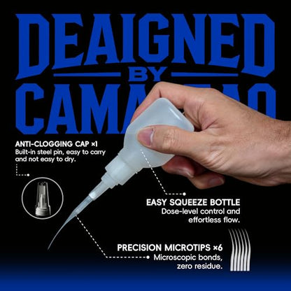 Shoe Super CA Glue 1oz +1g Kit, Flexible Clear Glue for Soles Boot Sneakers, Quick Dry Waterproof Instant Cyanoacrylate Adhesive for Leather, Rubber, Handbags, Fast Bonding - size: 1 Oz., style: Shoe Glue