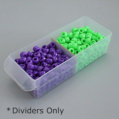 (64-Pack Small Drawer Dividers compatible with Craft Cabinet and Hardware Storage Organizers, (Dividers Only), Made of High-Strength Fiberglass, Easy to Label - style: Width Dividers (Pack of 64)