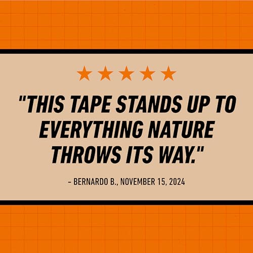 Gorilla All Weather Duct Tape, Black, 1.88" x 25 yd (Pack of 2) - UV and Temperature Resistant Waterproof Tape for Outdoor Repairs - size: 2 - Pack