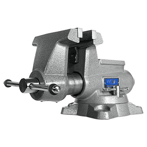 Wilton Mechanics Pro Bench Vise, 6-1/2" Jaw Width, 6" Jaw Opening, 4-3/8" Throat (Model 865M) - size: 6-1/2 in.
