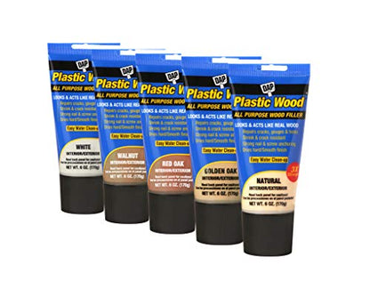 DAP® Plastic Wood Latex Filler, 6 Oz., Natural - color: Natural, size: 6 Oz., style: Plastic Wood