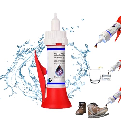 5210 Met Oil Based Glue, 5210 Glue, Powerful Solder Multi-Material Repair Adhesive, Welding High-Strength Oily Glue, Universal Adhesive Strong Welding (1pcs) - color: 1pcs