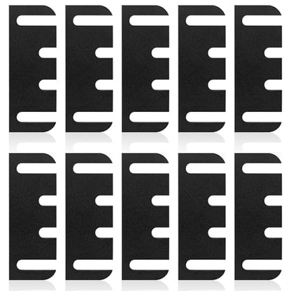 10 Pack Door Hinge Shims, 4 Inch Lenth 0.040 Inch Thickness Hardware for Door Hinge Repair Kit (Style A) - style: Style A