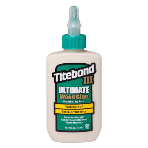 Franklin International 1412 Titebond-3 Glue, 4-Ounce, Tan - size: 4 Ounce