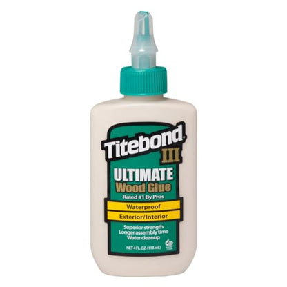 Franklin International 1412 Titebond-3 Glue, 4-Ounce, Tan - size: 4 Ounce