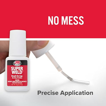 J-B Weld 33106 SuperWeld Glue - Clear Super Glue - 0.2 oz. (Packaging may vary) - size: 6 gram