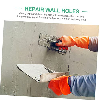 jojofuny 3pcs Self-Adhesive Wall Repair Patch Kit for Quick Drywall Hole Mending Mesh Patches for Wall Repair