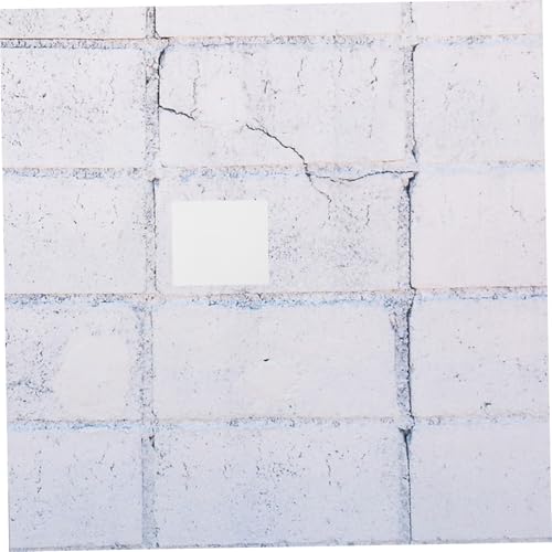 TEHAUX Vinyl Siding Repair Kit 12 Self-Adhesive Wall Repair Patches for Cracks Holes Covering 8.26X5.90 Inch Durable Vinyl Patch Stickers for Home Office Store Wall