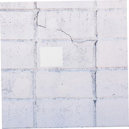 TEHAUX Vinyl Siding Repair Kit 12 Self-Adhesive Wall Repair Patches for Cracks Holes Covering 8.26X5.90 Inch Durable Vinyl Patch Stickers for Home Office Store Wall