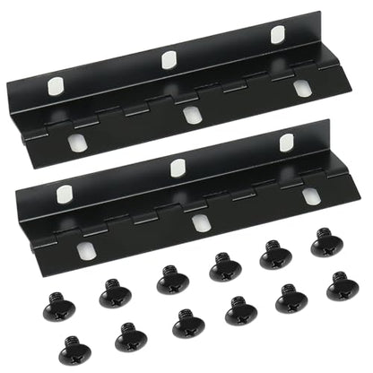 Mailbox Door Hinge Replacement Hardware for Imperial Mailbox Door,Mailbox Hinge Repair kit with Screws,2 Pack