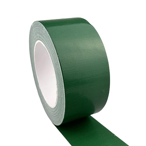 Multi-Purpose Duct Tape 2 Inch x 33 Yards, Heavy Duty, Waterproof, Great for Repairs, Packaging, Arts Crafts and DIY Projects (Green) - color: Green, size: 2 Inch
