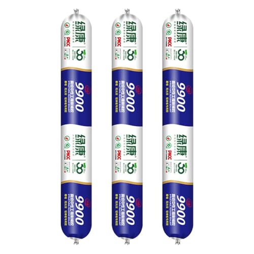 Silicon Waterproof Sealant, Permanent Solution for Roof & Wall Cracks, Outdoor Waterproof Silicone Sealant Heat Resistant, Water Proof Exterior Sealants Tear and Stretch Resistance (White, 3) - color: White, size: 3
