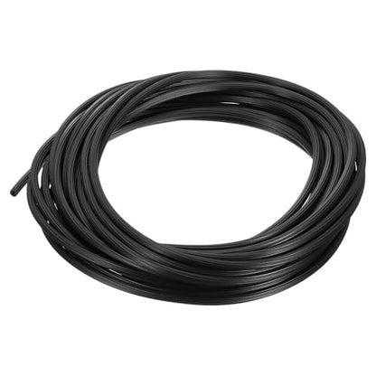 uxcell TPE Screen Spline, 0.18"x26.2ft Round Window Screen Repair Retainer Spline for Door Window Screens Replacement (8 Meter, Black) - size: 0.18" x 26.2ft