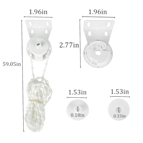 Roller Blind Shade Metal Core Clutch Bracket Cord Chain Repair kit 38mm