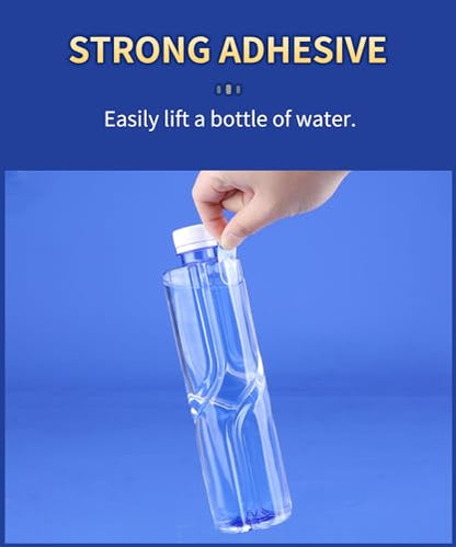 PHIXBEAR Extra Large Mounting Putty No Residue, Strong Double Sided Glue Adhesive Dots Clear Museum Sticky Tack, Picture Hanging Strips Fixed Posters Decor Craft, 0.6 x 1.38 in (180 Pcs) - size: Extra Large-standard