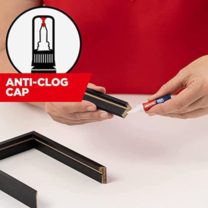 Loctite Universal, Strong All Purpose Super Glue for Repairs, Clear Glue Liquid for Various Materials, Easy to Use Instant Super Glue, 2 x 3g