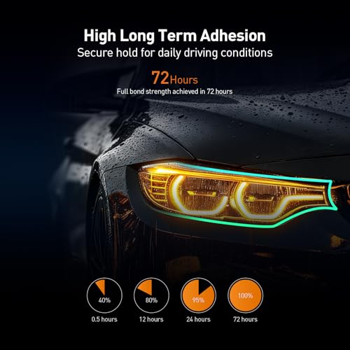 Double Sided Tape 0.24" x 15.4Ft Heavy Duty Mounting Tape Made of 3M Strong Adhesive Waterproof Foam Tape for Automotive Interior Exterior Use and Home Office Deco Use - size: 0.24" x 15.4Ft