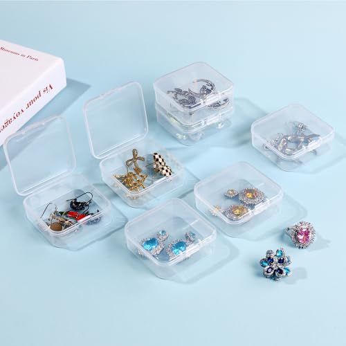 Douorgan Diamond Painting Storage Containers Portable Bead Organizer Shockproof Bead Art Storage Case Jewelry Beads Storage Box (30 Small Boxes) - size: Medium - 30 Small Boxes