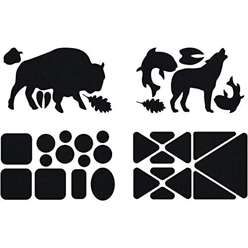 GEAR AID Tenacious Tape Repair Patches – Peel-and-Stick Nylon Gear Patches for Jackets, Tents, Sleeping Bags, Backpacks, and Outdoor Gear – Fix Rips, Tears, and Holes, Wildlife, 3”x20” - style: Wildlife 20"