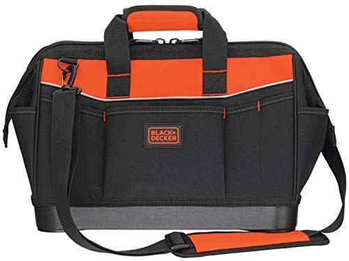 BLACK+DECKER Tool Bag, 16-inch (BDST500002APB)