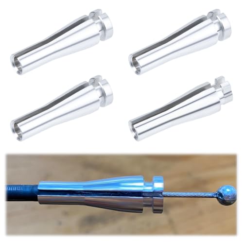 4Pcs Door Latch Cable Repair Kit, 8 ENDS Ford Door Cable Repair Kit, Door Lock Cable Repair Kit Compatible with Ford F150 F250 F350, E-Series, Ranger, Expedition (3 Standard and 1 Locking Cam) - color: 4Pcs