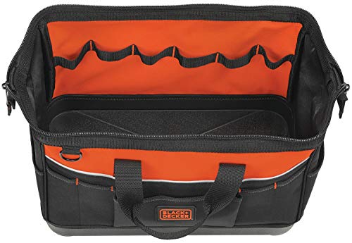 BLACK+DECKER Tool Bag, 16-inch (BDST500002APB)
