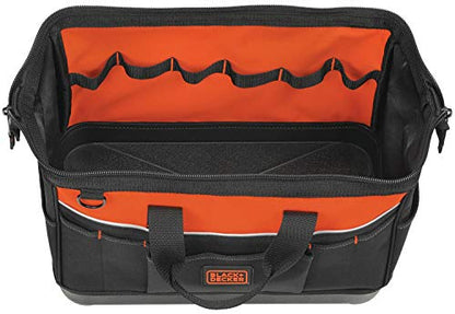 BLACK+DECKER Tool Bag, 16-inch (BDST500002APB)