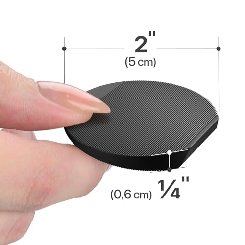 X-Protector Furniture Levelers - 30 PCS 2" - Black Rubber Shims for Leveling - Multi-Purpose Furniture Leveling Feet to Prevent Wobbling - Good for All Kinds of Objects! - size: 30 Pack, Black