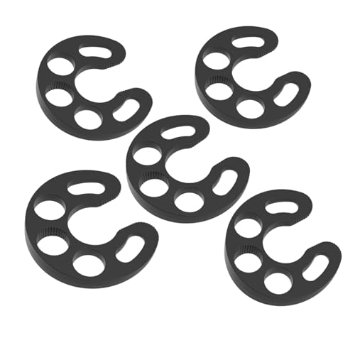Door Stopper,5 Pack Flexible Rubber Door Stops Wedge Holder,DIY Furniture Shims for Doors, Tables of Home Improvement、Office、School、Factory etc（Black） - size: 5Pack stoppers