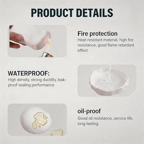 Waterproof Sealant Putty, Quick Repair Mending Clay for Pipe, Wall Hole & AC Opening, Strong Sealing Mud for Leak Proof Fix (12) - color: 12