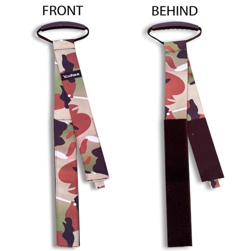2 PCS Camouflage Heavy Duty Carrying Strap Extension Cord Organizer & Hose Storage Straps–28" Nylon-Like PP, Adjustable Hook and Loop Wrap It Storage Straps Velcro for Garage Tools, Garden Hose