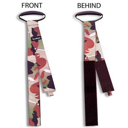2 PCS Camouflage Heavy Duty Carrying Strap Extension Cord Organizer & Hose Storage Straps–28" Nylon-Like PP, Adjustable Hook and Loop Wrap It Storage Straps Velcro for Garage Tools, Garden Hose