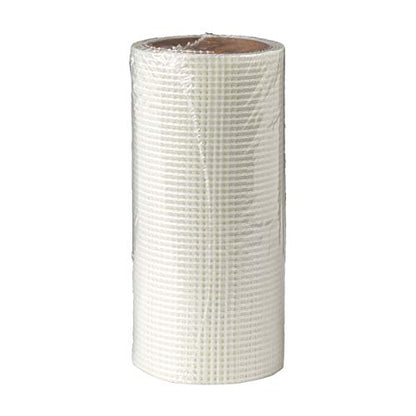 Duck Brand Self-Adhesive Drywall Repair Fabric, 6-Inch by 25 Feet, Single Roll, White (282084) - size: 6 in. x 25 ft.