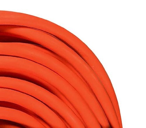 Woods 0820 12/3 Outdoor Multi-Outlet Extension Cord, 100-Foot, Orange - size: One Size