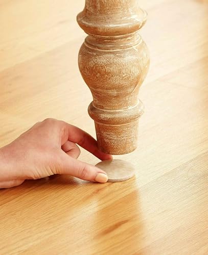 Scotch Felt Pads, Felt Furniture Pads for Protecting Hardwood Floors, Round, 1 in. Diameter, Beige, 16 Pads - style: 16 Pads