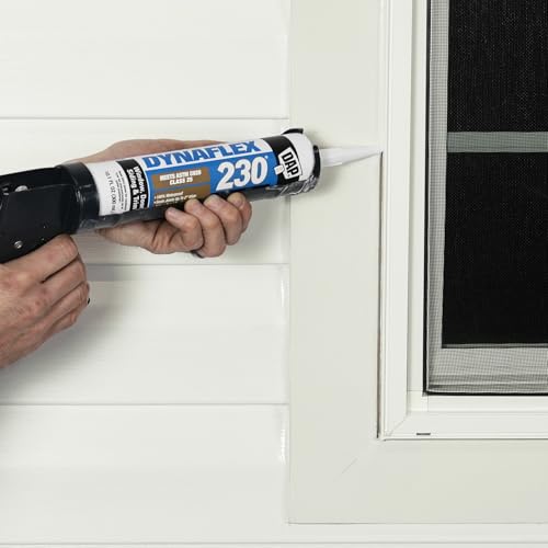 DAP Dynaflex 230 Pro Elastomeric Sealant, White WT099, 10.1 Oz (7079807102)