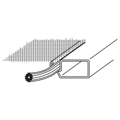 Prime-Line P 7520 Bulk Screen Spline, 0.155-Inch Diameter, 25 ft. Roll, Black - size: 0.155 in. (5/32 in.