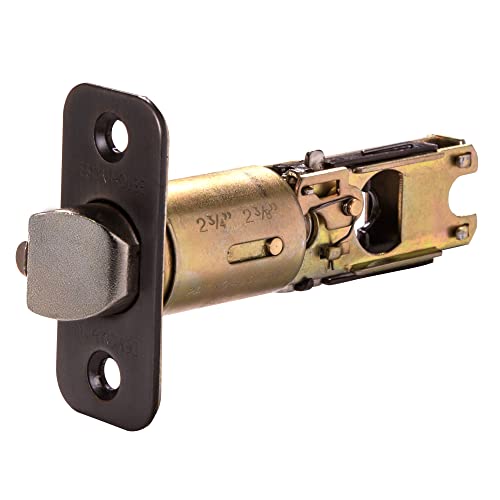 Design House 790527 2-Way Adjustable Entry Round Corner Latch Oil Rubbed Bronze - color: Oil Rubbed Bronze, size: Radius Corner