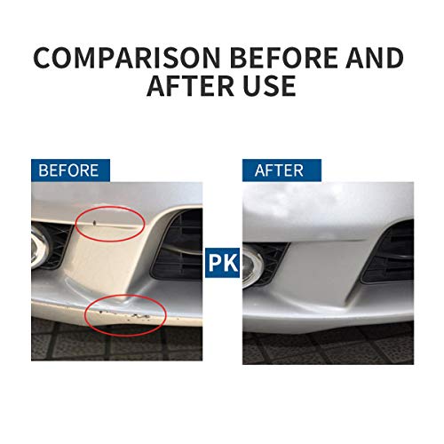 Touch Up Paint for Cars Paint Scratch Repair, Waterproof Auto Scratch Remover Pen (Light Silver) - color: Light Silver