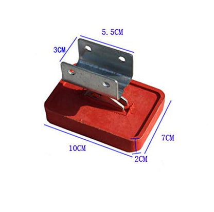 Heavy Duty Adjustable Anti-Slip Rubber Stop Mat Feet Shoe Kit for Extension Ladder Parts,2pcs