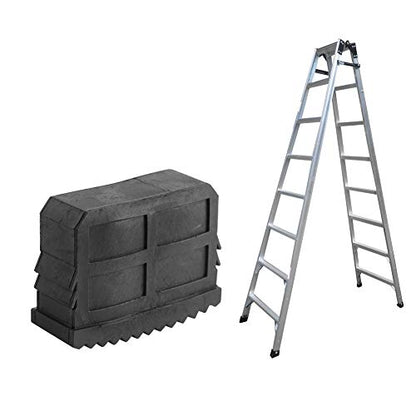 Ladder Feet, Gorilla Ladder Al13 Leg Pads 2 Pcs/Pair Rubber Non Slip Replacement Step Ladder Feet Foot Mat Cushion Sole