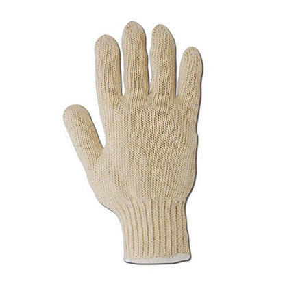 Magid Glove & Safety 93-COT Magid Knit Master 93COT Medium Weight 7-gauge Knit Gloves, 9, Natural , Men's (Fits Large) (Pack of 12)
