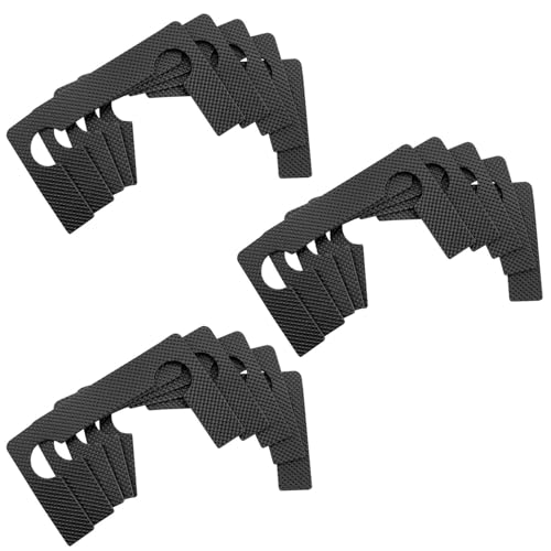 15PCS Shower Door Hinges Replacement Kit Black Anti-Slip Gasket Door Hinge Gasket Glass Shower Door Repair Kit