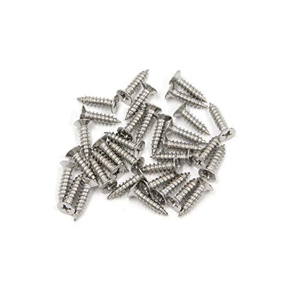 Mending Plates Karcy Straight Brackets 4.3" Flat Corner Braces for Repairing Furniture Silver Stainless Steel Set of 6