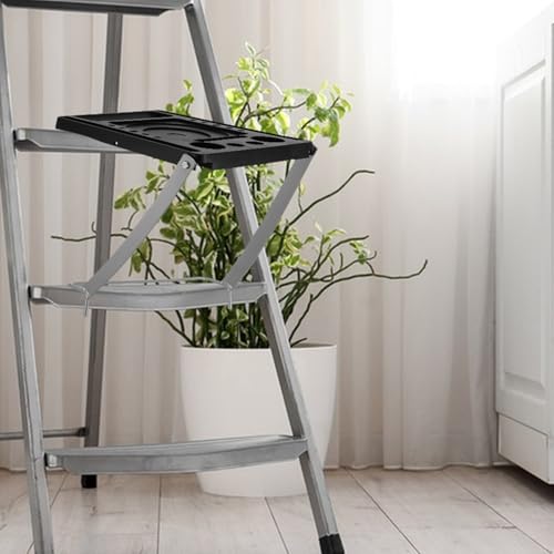 Kisangel Platform Accessories for Painters, Anti-Slip Extension Ladder Platform System, Work Tray for Tools, Heavy Duty Work Stand 13.78x10.63 Inches