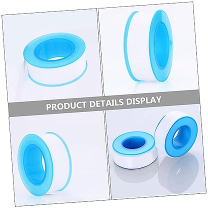 10 Rolls PTFE Sealing Tape Thread Seal Tapes for Plumbing Leak Prevention for Pipe Fittings and Garden Hose Taps