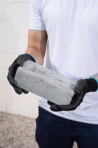 G & F Work Gloves for Men, Lightweight Grip, Polyurethane Coated, Touchscreen Compatible, Flexible & Breathable, Durable Construction, Ideal for Gardening, Mechanics, and General Duty Tasks, 12 Pairs - size: X-Large